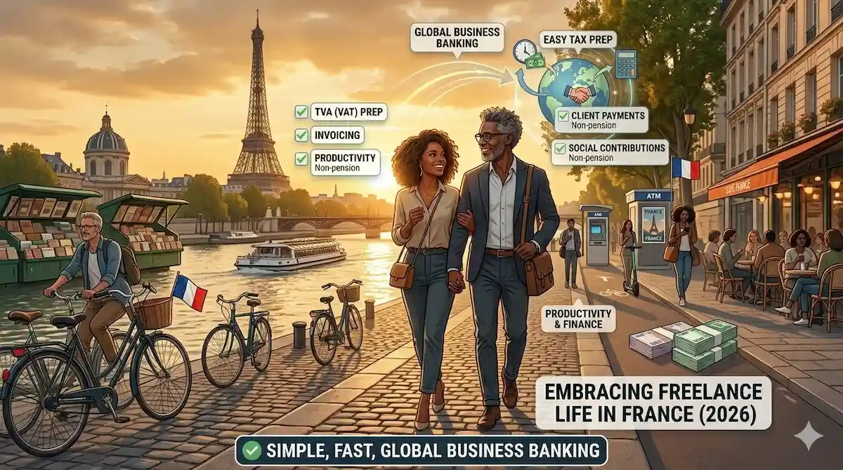 expat life in France Paris lifestyle Eiffel Tower international residents walking Seine